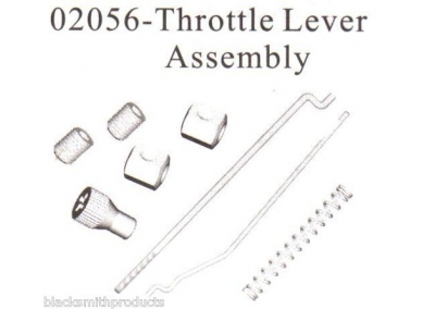 02056 Throttle Linkage Brake Lever Spring Assembly
